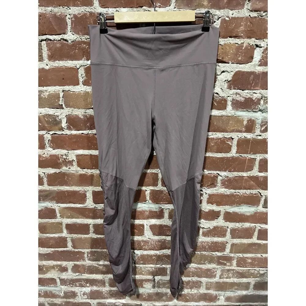 Fabletics Mauve Cashel XL PureLuxe Moisture Wicking Breathable Leggings